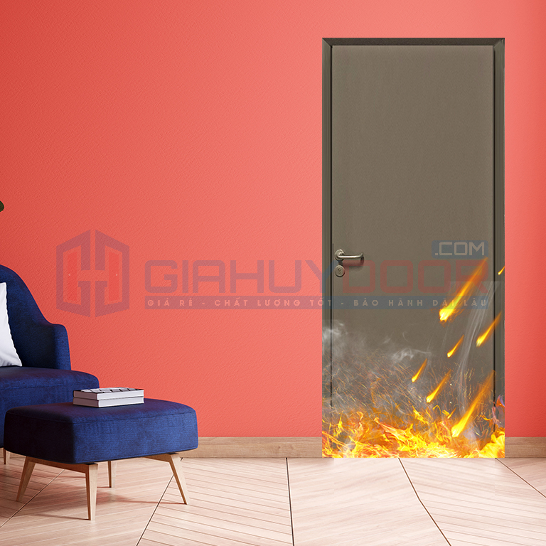 Mẫu 6: Cửa thép vân gỗ thoát hiểm Mẫu 6: Cửa thép vân gỗ thoát hiểm