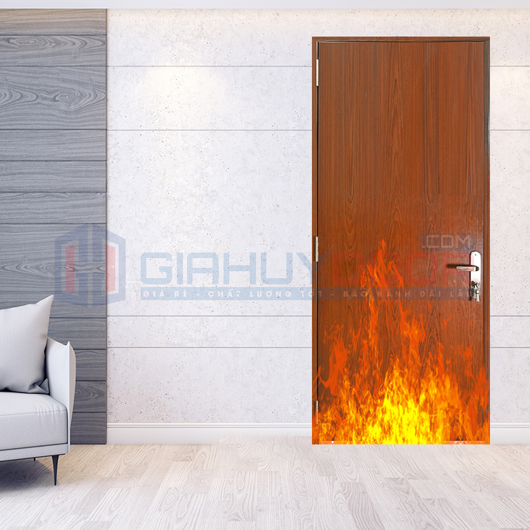 Mẫu 8: Cửa thép vân gỗ thoát hiểm Mẫu 8: Cửa thép vân gỗ thoát hiểm