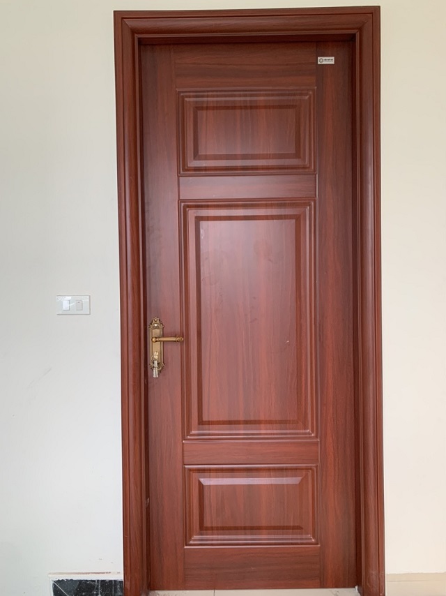 Cửa thép vân gỗ 1 cánh