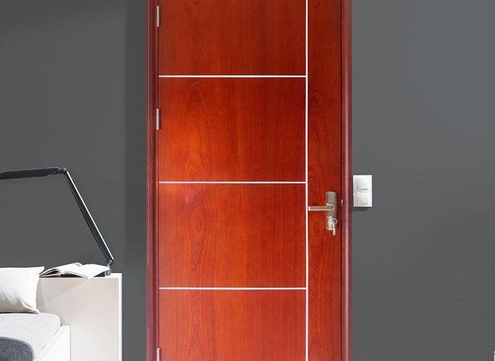 Cửa gỗ MDF MELAMINE GHD Veneer P1R4b Xoan Đào 0886.500.500