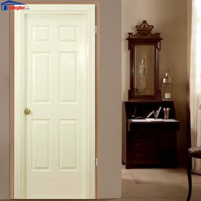 Cửa gỗ công nghiệp HDF GHD 6A-C2 - GIAHUYDOOR 0886.500.500