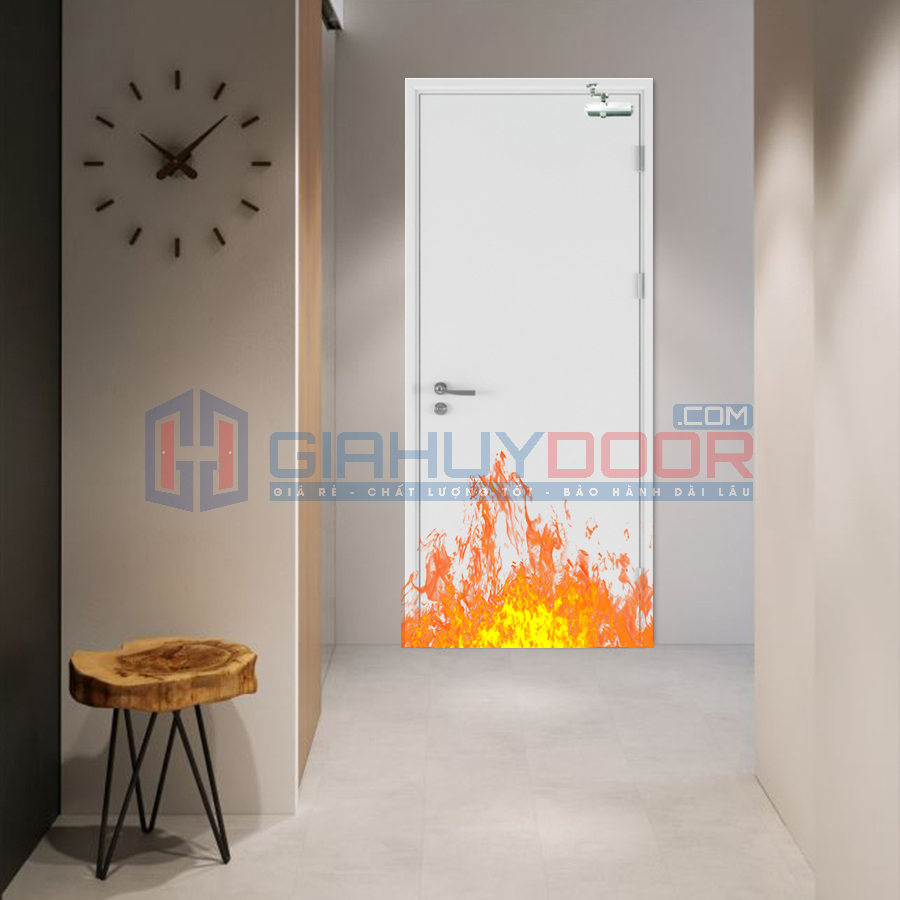 Mẫu cửa chống cháy mới 2021