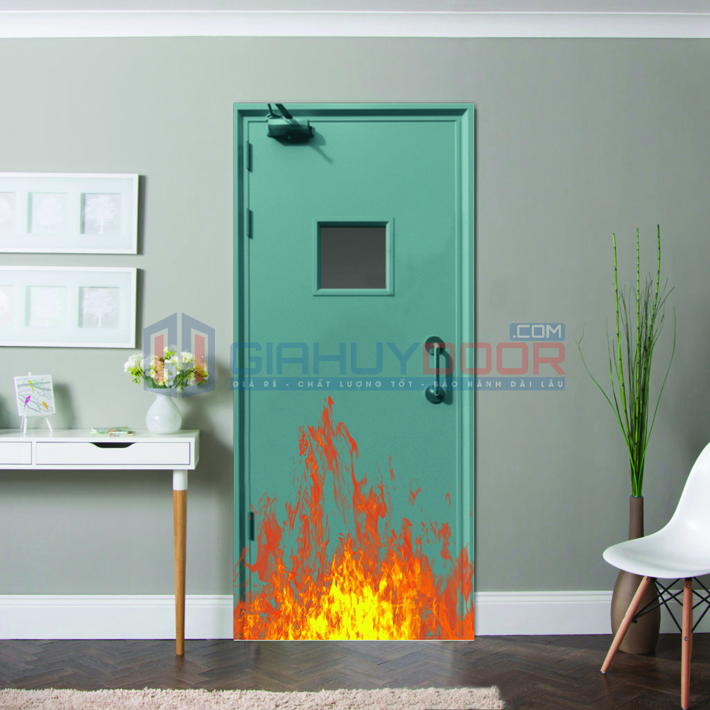 Mẫu 2: Cửa thép chống cháy Mẫu 2: Cửa thép chống cháy