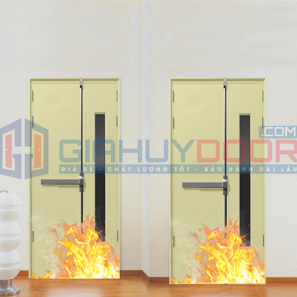 Mẫu 1: Cửa thép chống cháy Mẫu 1: Cửa thép chống cháy