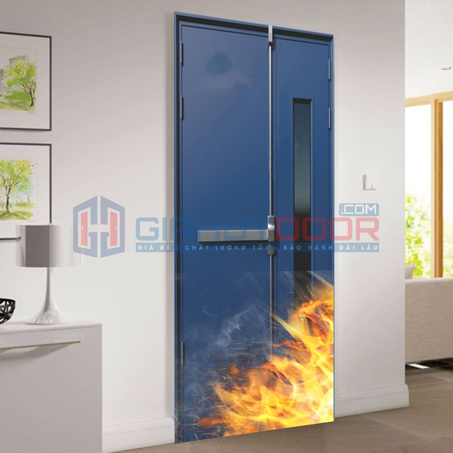 Cửa thoát hiểm 2 cánh Cửa thoát hiểm mới nhất 2021