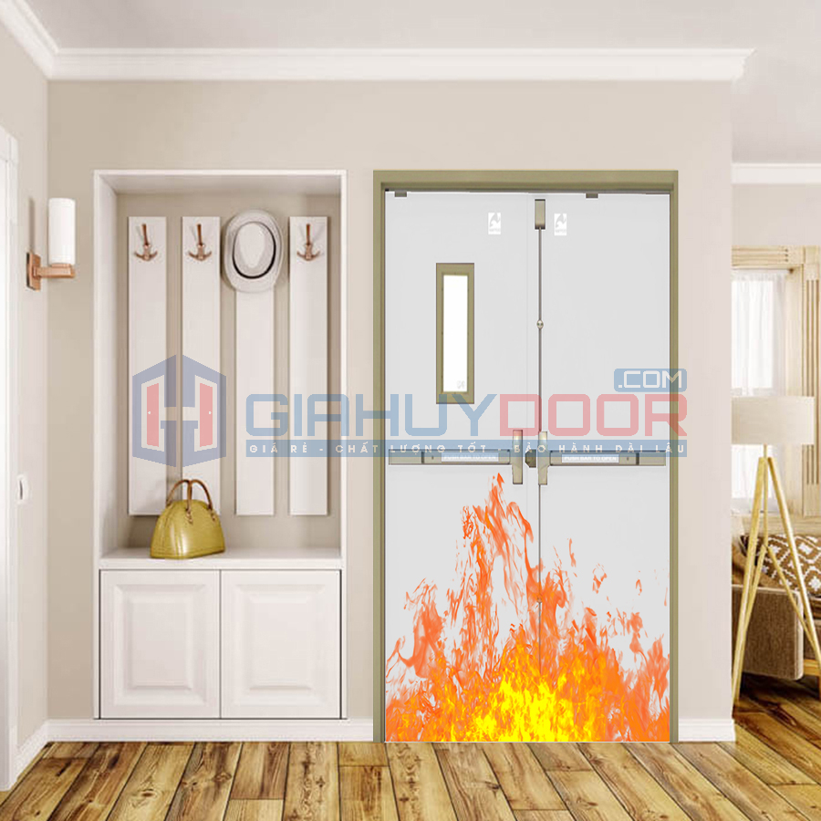 Mẫu 3: Cửa thép chống cháy Mẫu 3: Cửa thép chống cháy