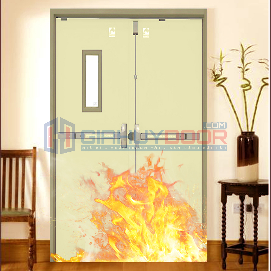 Mẫu 4: Cửa thép chống cháy Mẫu 4: Cửa thép chống cháy
