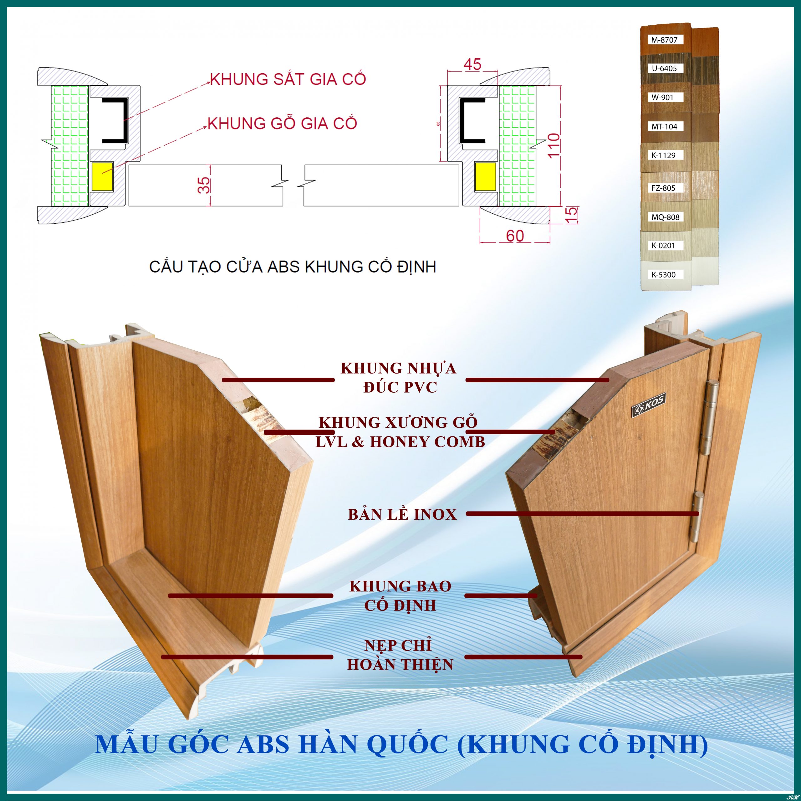 catalogue cửa nhựa ABS Hàn Quốc catalogue cửa nhựa ABS Hàn Quốc