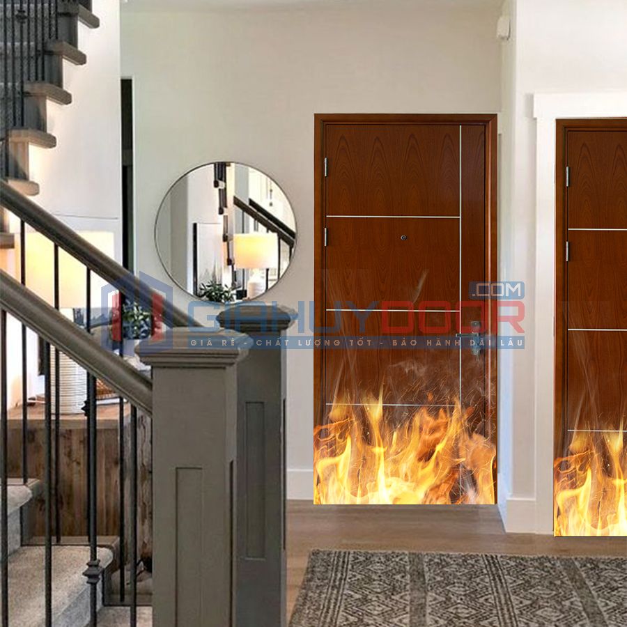 Cửa chống cháy công nghiệp Cửa chống cháy công nghiệp