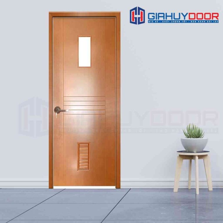 Mẫu cửa gỗ phòng ngủ có ô fix thông thoáng Hàn Quốc SYA 256 Mẫu cửa gỗ phòng ngủ có ô fix thông thoáng Hàn Quốc SYA 256
