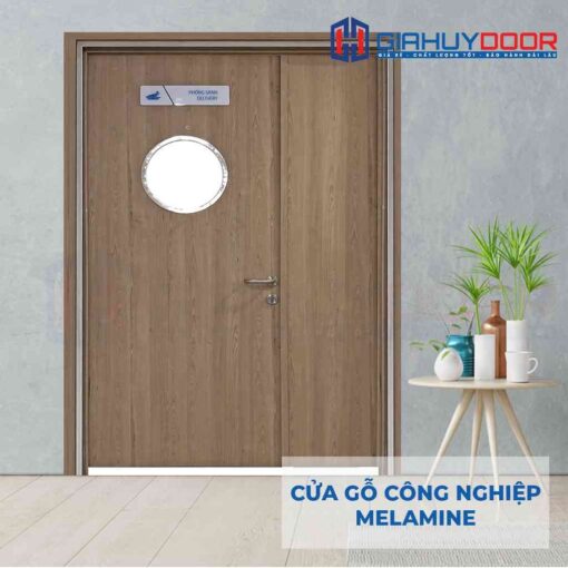 Mẫu cửa gỗ phòng ngủ MDF Melamine P2G0 mẹ bồng con Mẫu cửa gỗ phòng ngủ MDF Melamine P2G0 mẹ bồng con