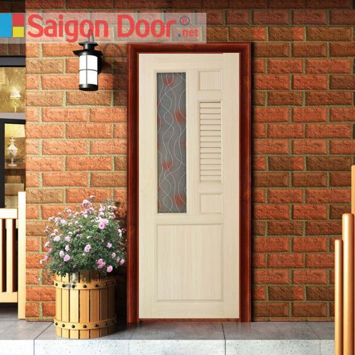 Cửa nhựa Y@door YG-12 được làm từ hạt nhựa PVC cao cấp. Cửa nhựa Y@door YG-12 được làm từ hạt nhựa PVC cao cấp.