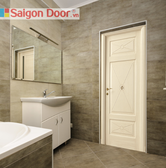Vì sao cần thận trọng khi lựa chọn cửa gỗ nhà vệ sinh?