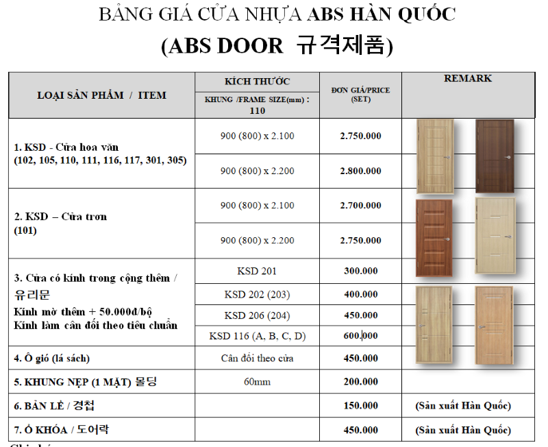 Tham khảo bảng báo giá cửa nhựa Hàn Quốc tiêu chuẩn bang-bao-gia-cua-nhua-han-quoc-5