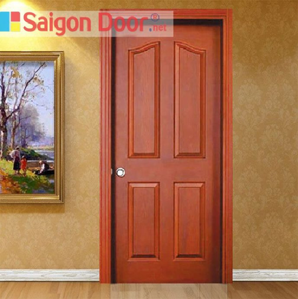 Mẫu cửa HDF Veneer cho phòng ngủ có màu sắc bắt mắt, thiết kế đơn giản, phù hợp cho mọi công trình nhà ở