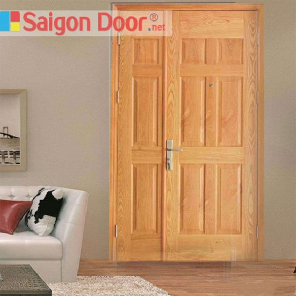 Mẫu cửa gỗ công nghiệp HDF Veneer với thiết kế độc đáo, thích hợp cho những ngôi nhà được thiết kế theo phong cách hiện đại