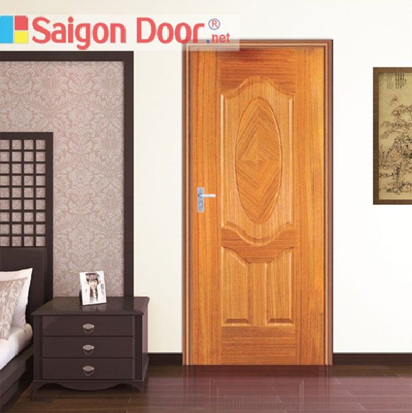 Cửa gỗ màu cánh gián thích hợp cho mọi ngôi nhà