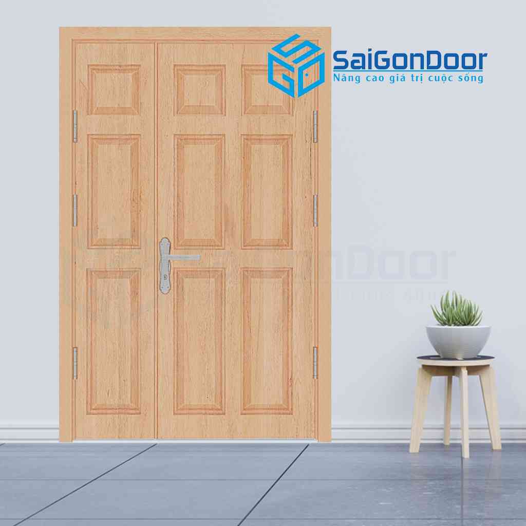 Mẫu cửa gỗ HDF Veneer dạng MBC