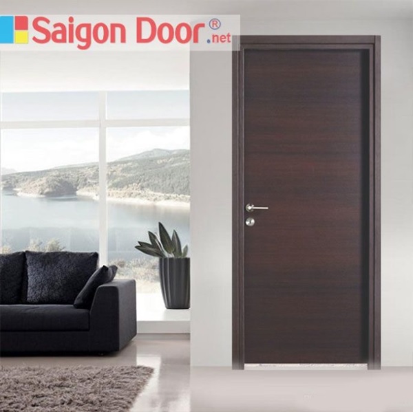 Mẫu cửa gỗ MDF màu sắc sang trọng, thích hợp cho những phòng ngủ thiết kế theo phong cách hiện đại