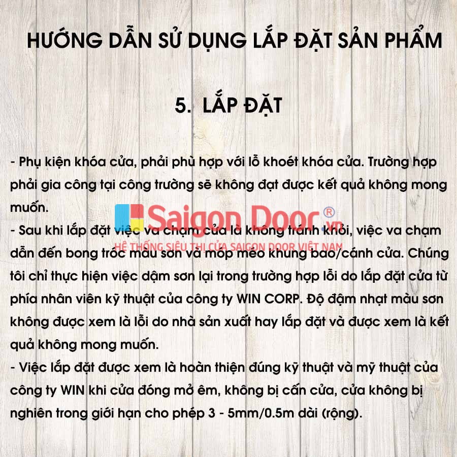 tieu chuan co so va quy dinh win 18