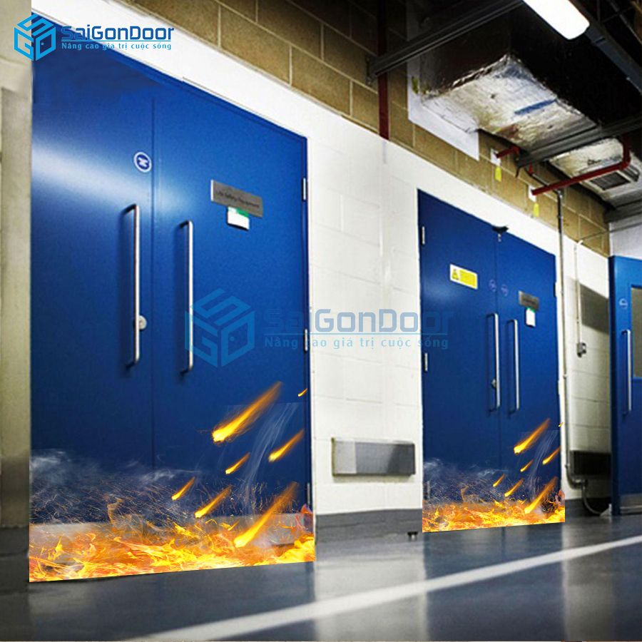 SẢN PHẨM CỬA THÉP CHỐNG CHÁY