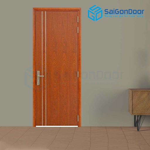 Cửa gỗ cao cấp P1R2 xoan dao 4