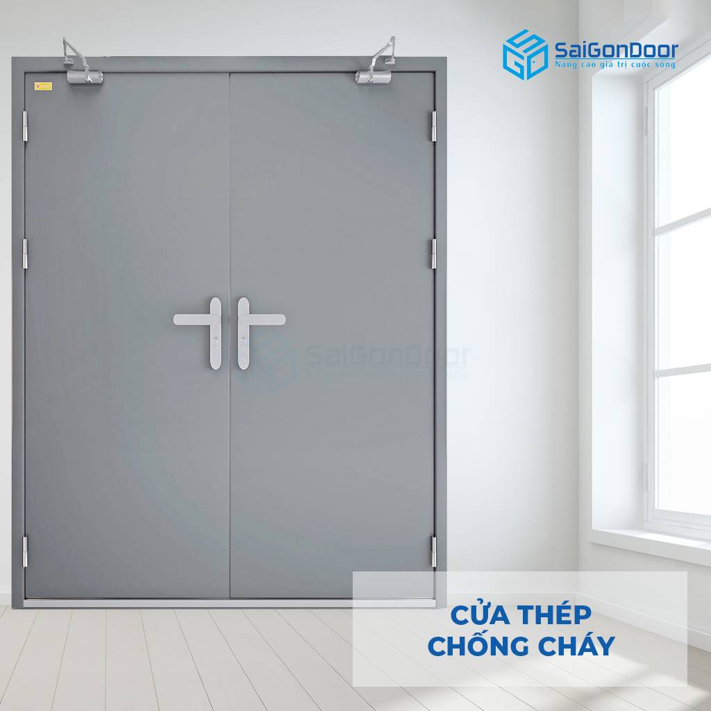 Review Cửa Thép Chống Cháy 90 phút
