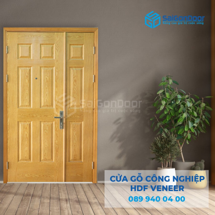 Mẫu cửa phòng ngủ mẹ bồng con gỗ tự nhiên cho ô chờ kích thước lớn báo giá cửa phòng ngủ