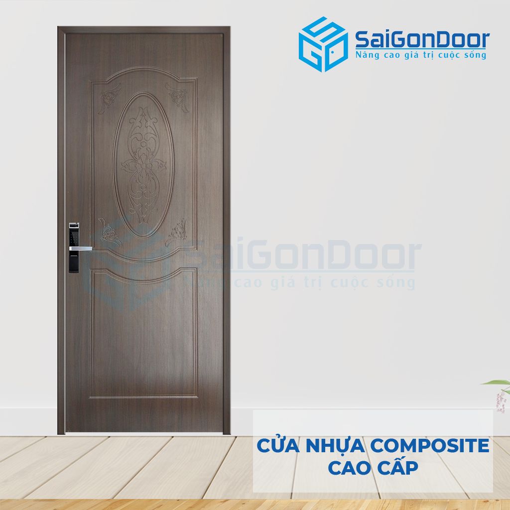 Mẫu cửa nhựa composite vân gỗ B3-60.PNG cửa nhựa giá rẻ bình dương