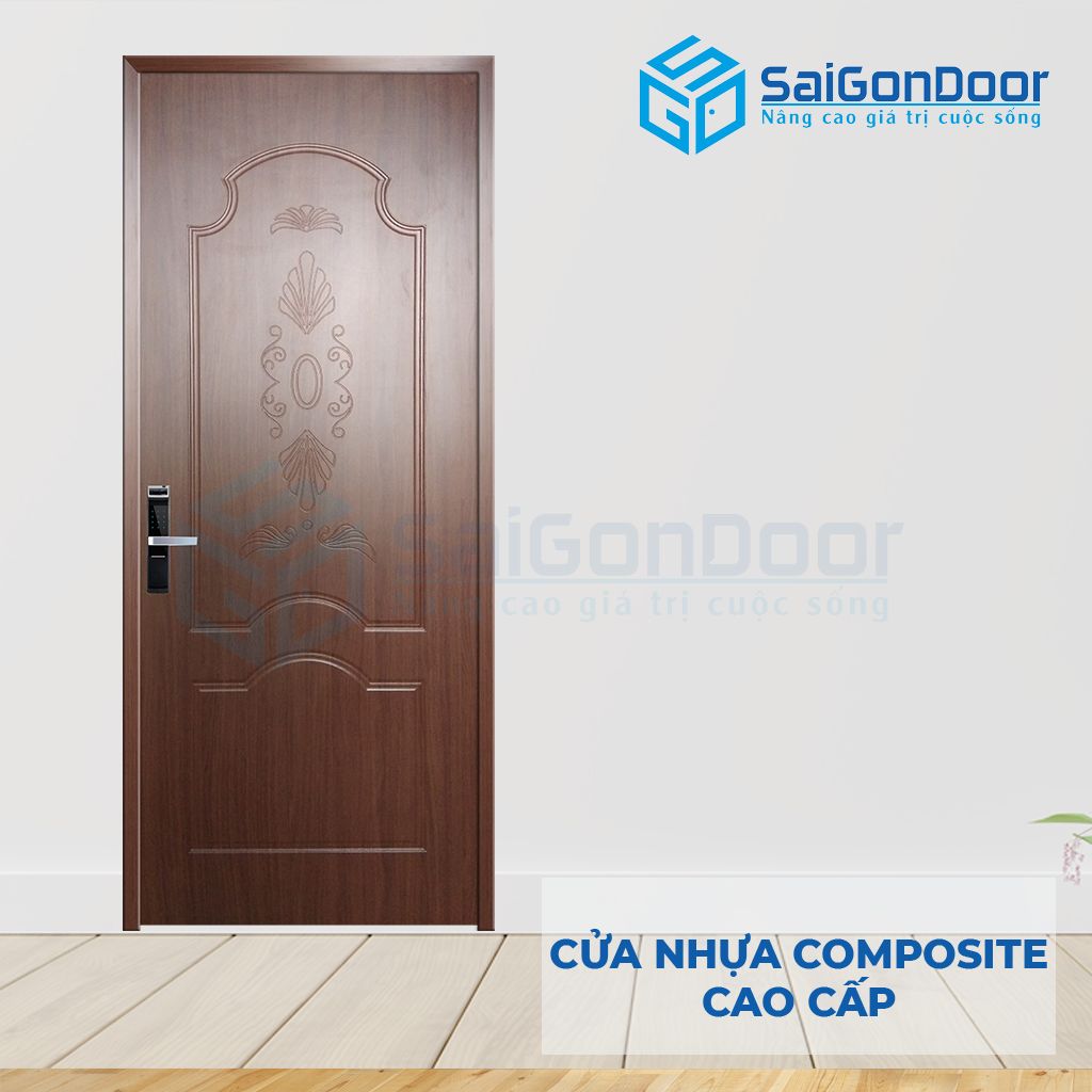 Mẫu cửa nhựa composite vân gỗ B7-27.PNG cửa nhựa giá rẻ bình dương
