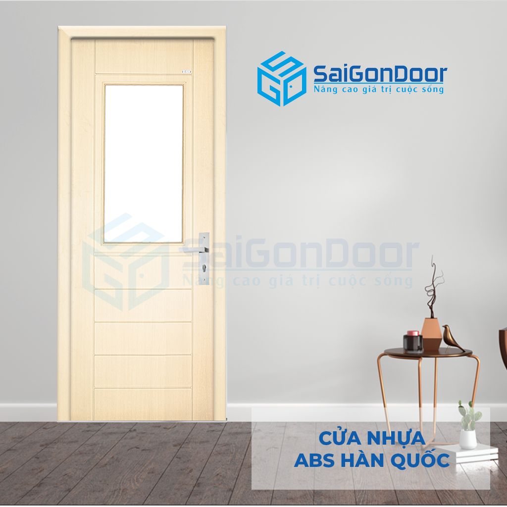 Mẫu cửa nhựa Hàn Quốc vân gỗ 105A-K0201.PNG cửa nhựa giá rẻ bình dương