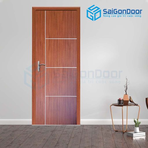 Cửa nhựa vân gỗ chịu nước 100%