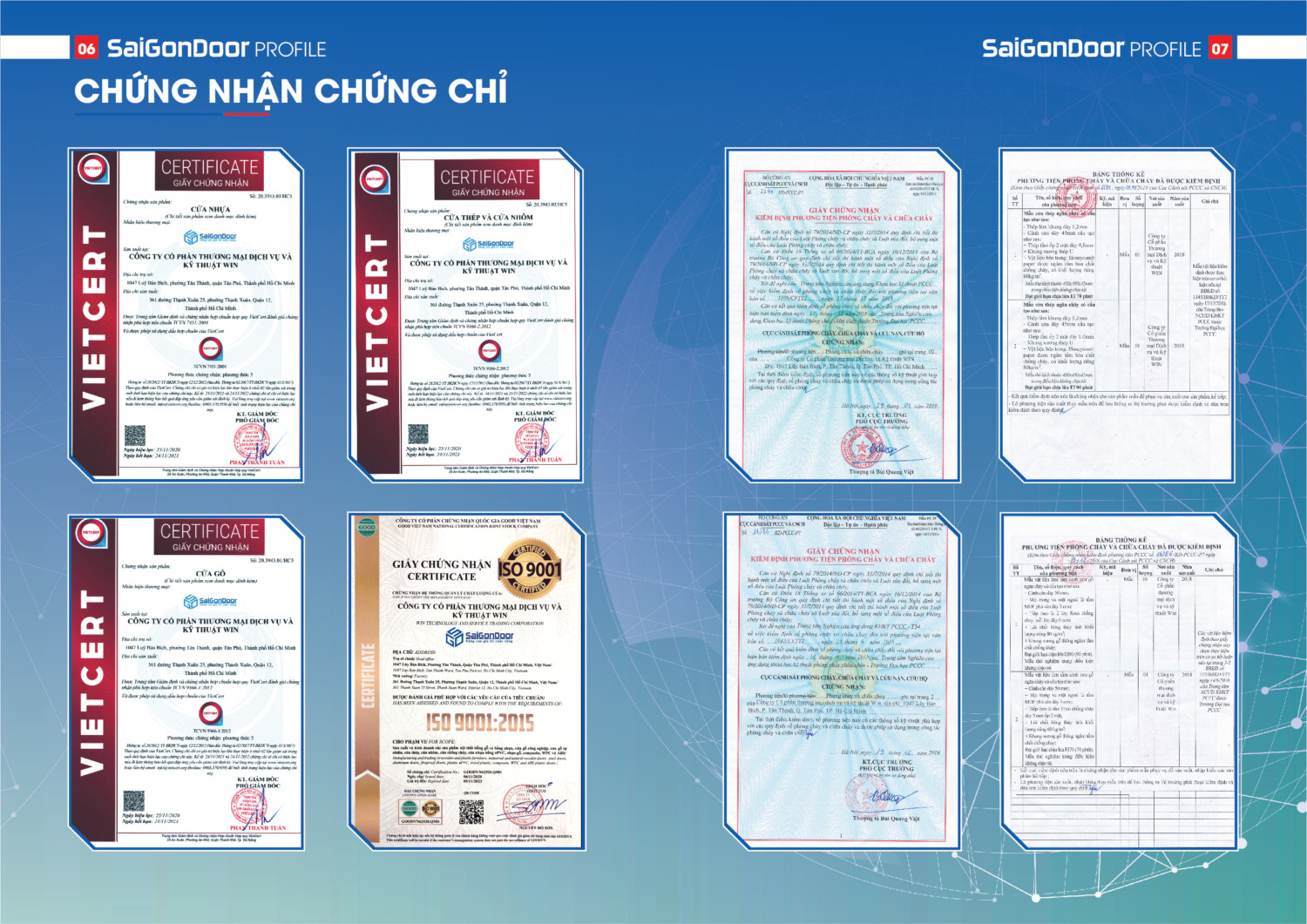 Các chứng nhận sản phẩm đạt chuẩn chất lượng theo tiêu chuẩn ISO cửa phòng tắm loại nào tốt