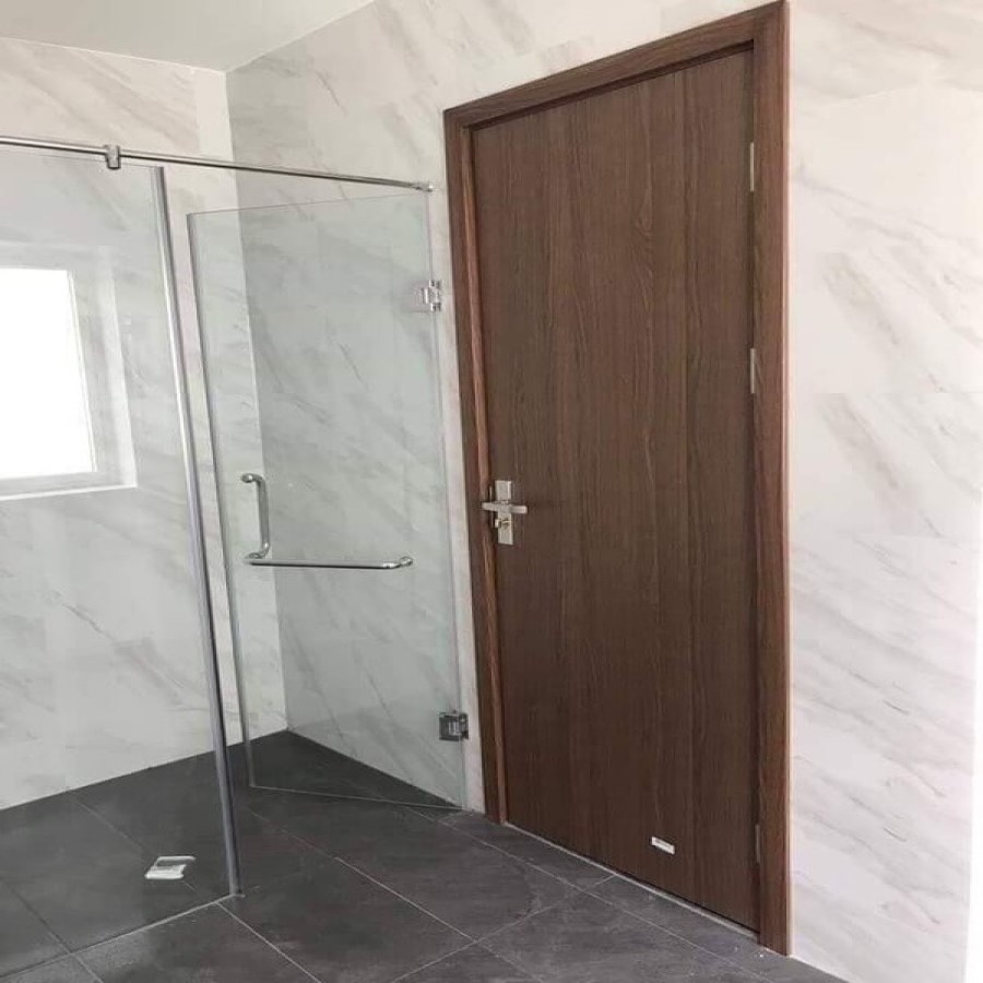 Cửa nhựa giả gỗ cho phòng tắm tại Tân Bình cửa phòng tắm nhựa giả gỗ