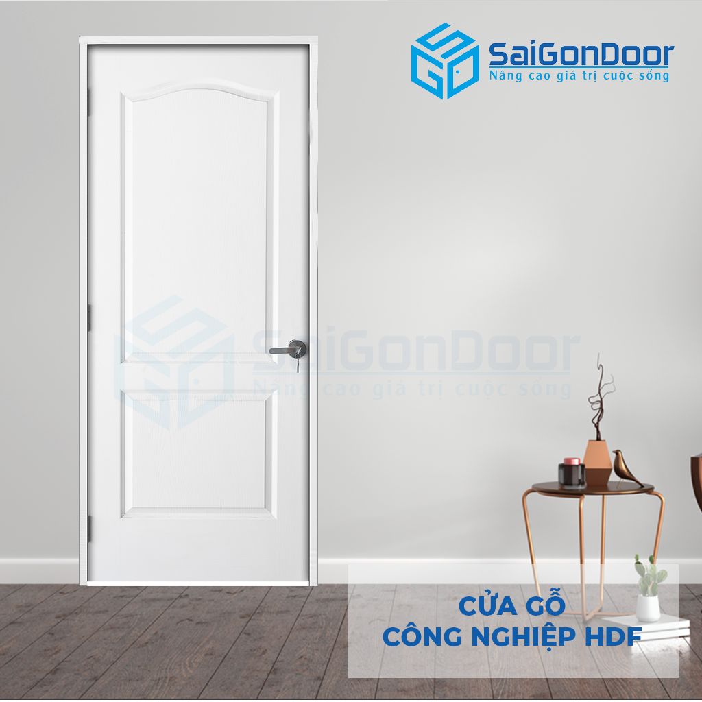 Cửa gỗ phòng ngủ HDF 2A-C1 cửa phòng ngủ hdf
