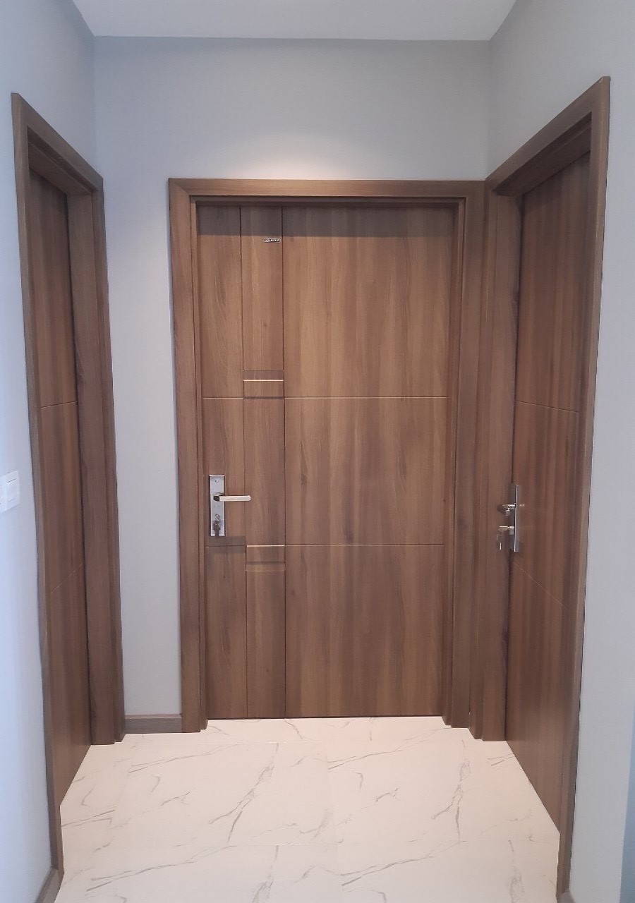 Cửa phòng ngủ gỗ công nghiệp tại chung cư cao cấp Cửa phòng ngủ bằng gỗ đẹp