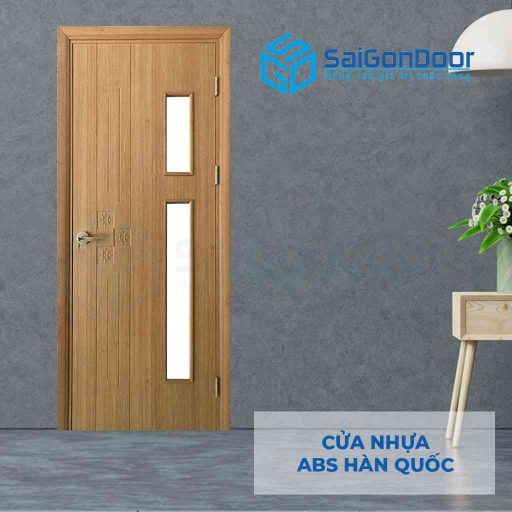 Cửa nhựa Hàn Quốc ABS-KOS-205-MQ808-2-CNHQ-SGD