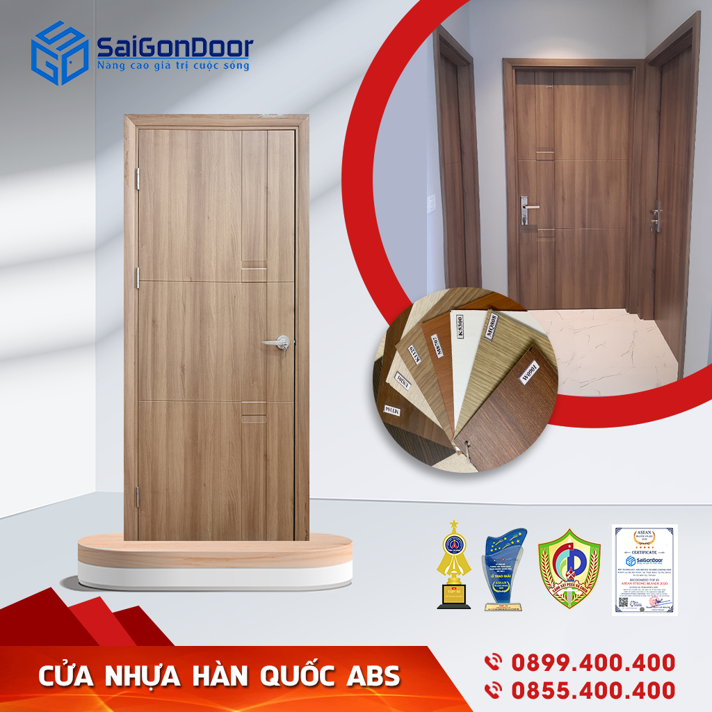 Cửa nhựa ABS có độ bền cao Cửa nhựa ABS có độ bền cao