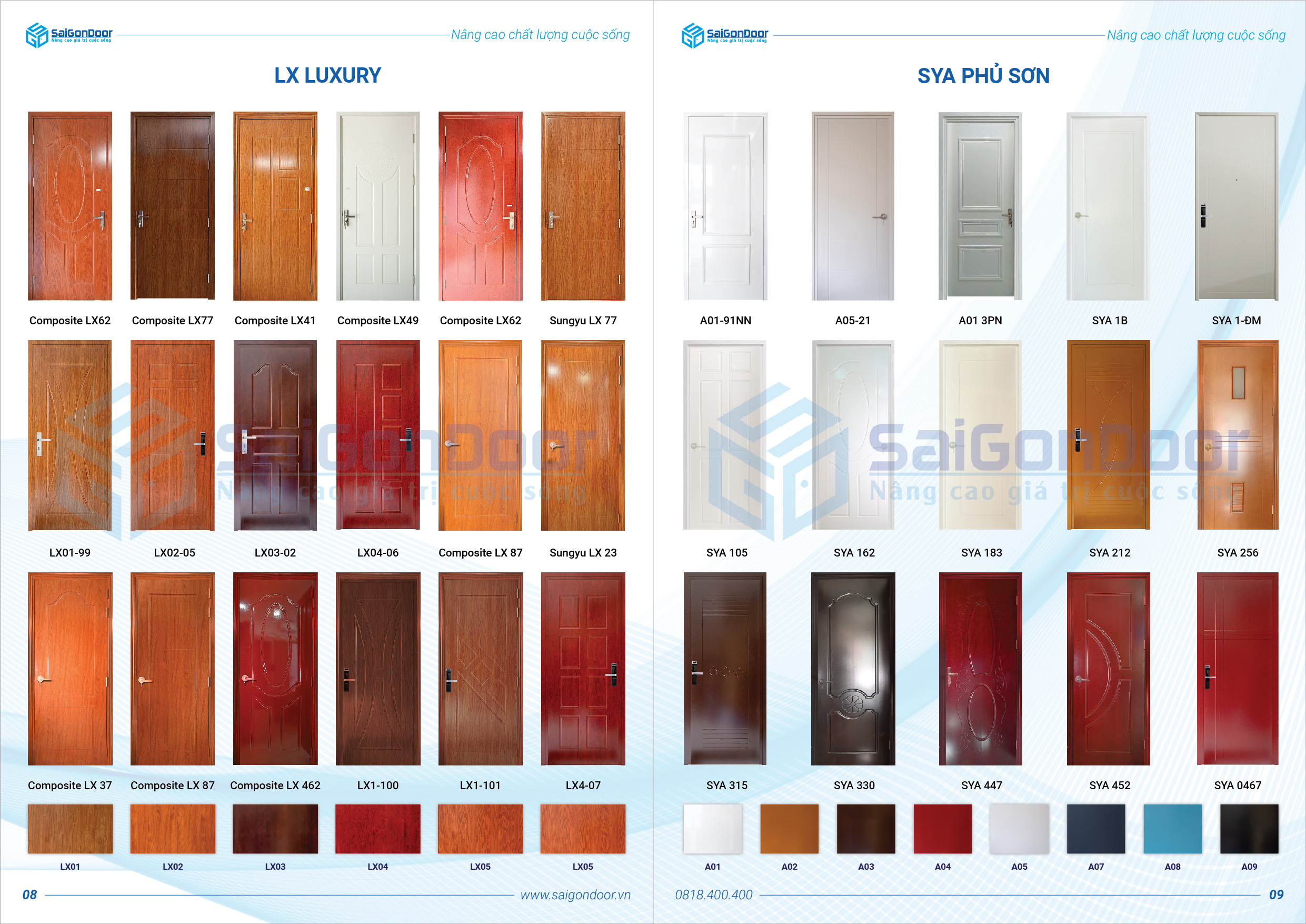 Catalogue cửa nhựa composite Catalogue cửa nhựa composite