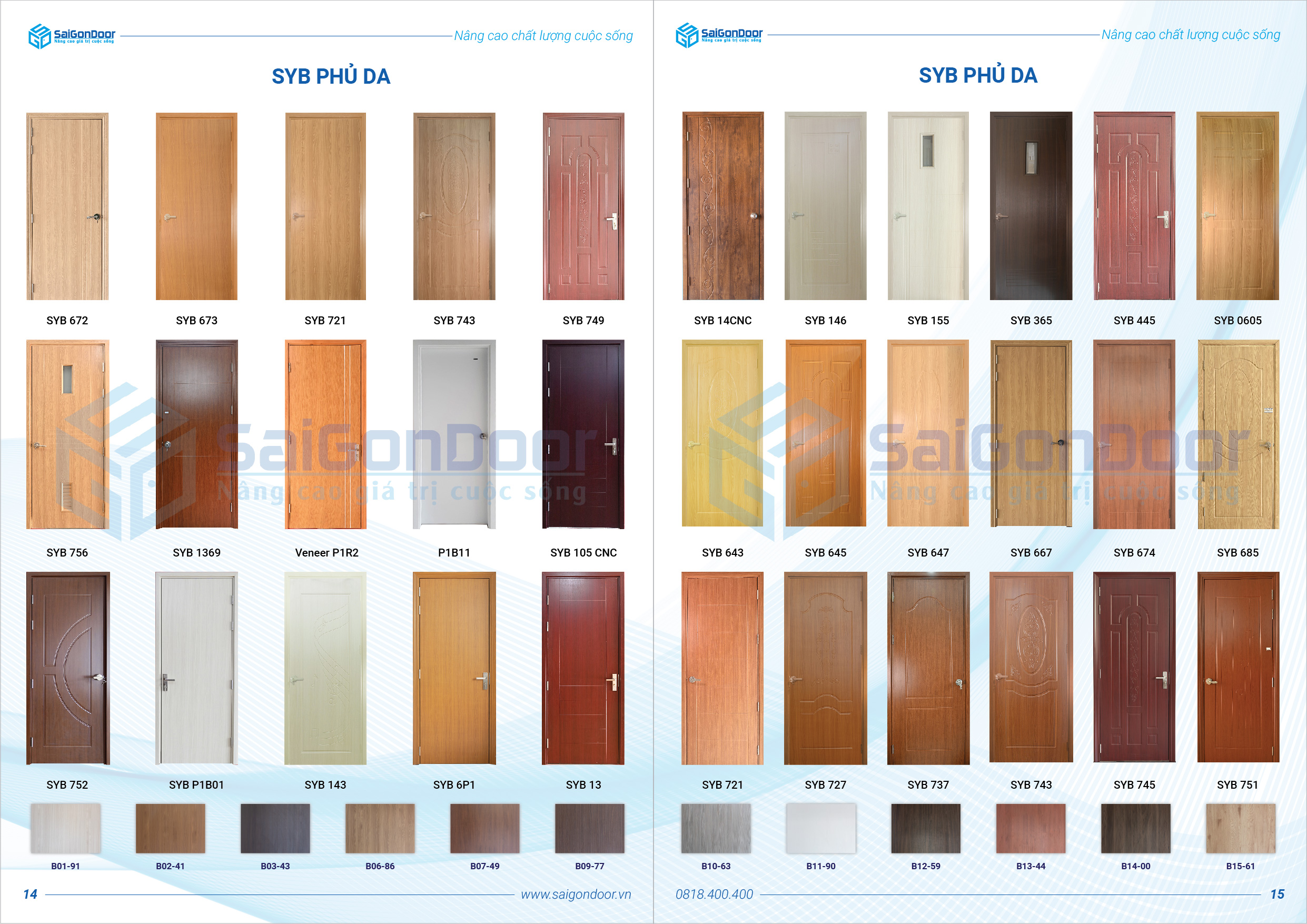 Catalogue cửa nhựa composite, catalogue cửa nhựa gỗ composite