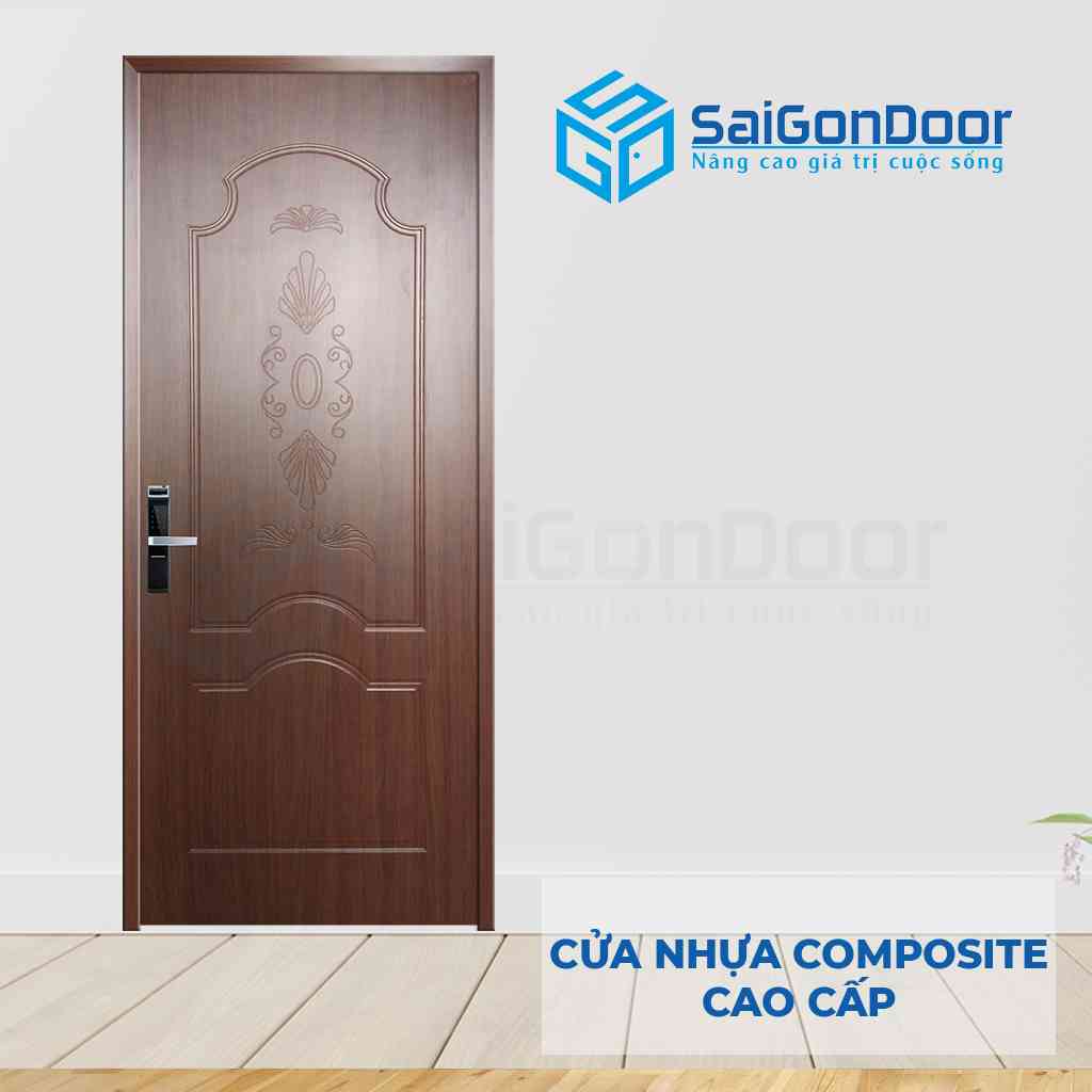 Mẫu cửa nhựa gỗ composite đang thịnh hành Mẫu cửa nhựa gỗ composite đang thịnh hành