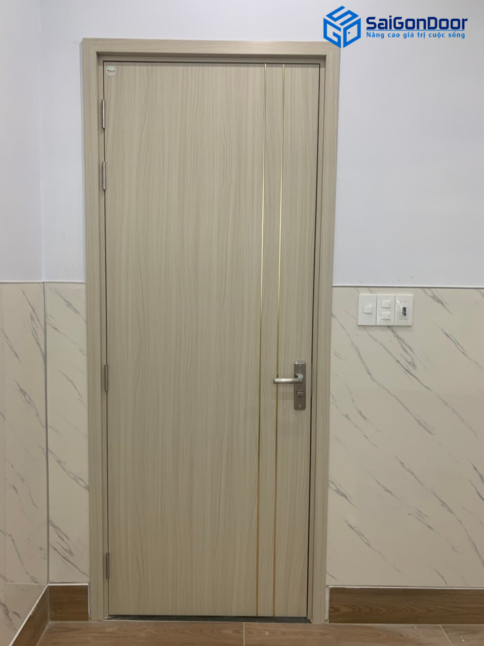 Mẫu cửa toilet thực tế 1
