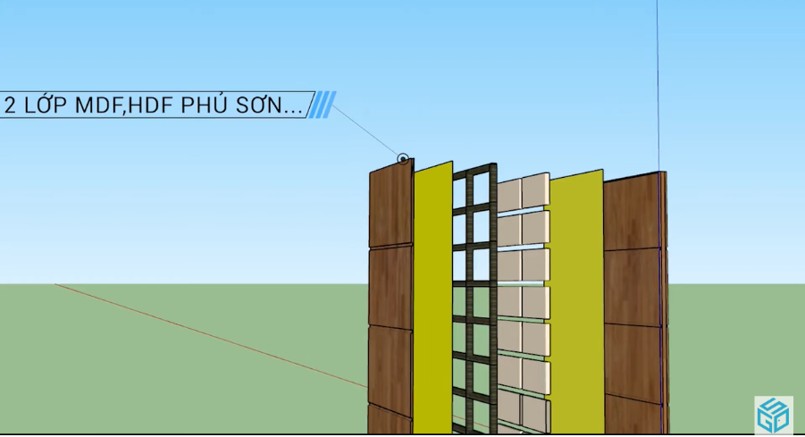 Bề mặt bên ngoài cửa gỗ thoát hiểm Bề mặt bên ngoài cửa gỗ thoát hiểm