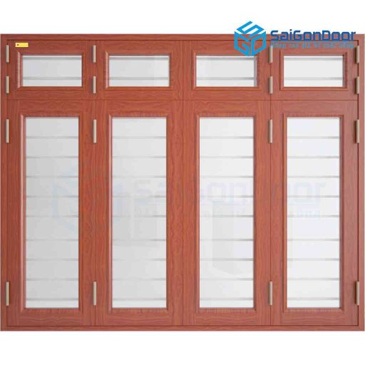 Cấu tạo cửa thép vân gỗ chi tiết