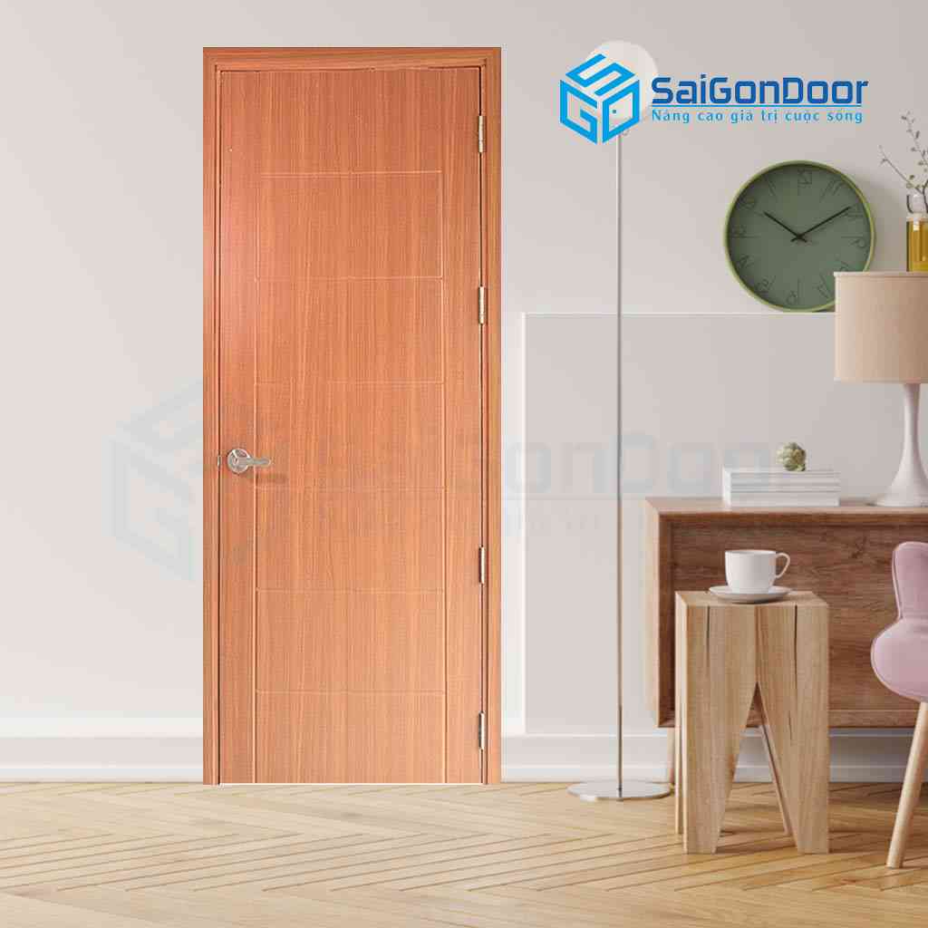 Cửa nhựa giả gỗ đơn giản Cửa nhựa giả gỗ đơn giản