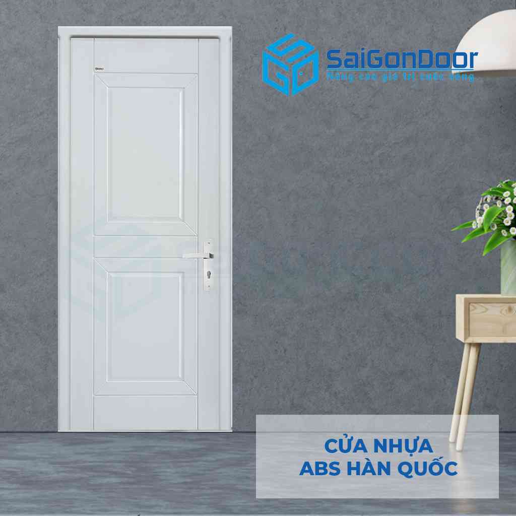 Mẫu cửa nhựa ABS KOS 117-K5300 trắng trơn Mẫu cửa nhựa ABS KOS 117-K5300 trắng trơn