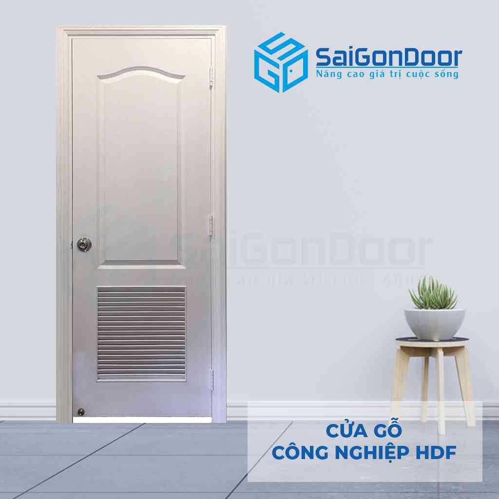 Cửa gỗ HDF 2L-C1 Cửa gỗ HDF 2L-C1