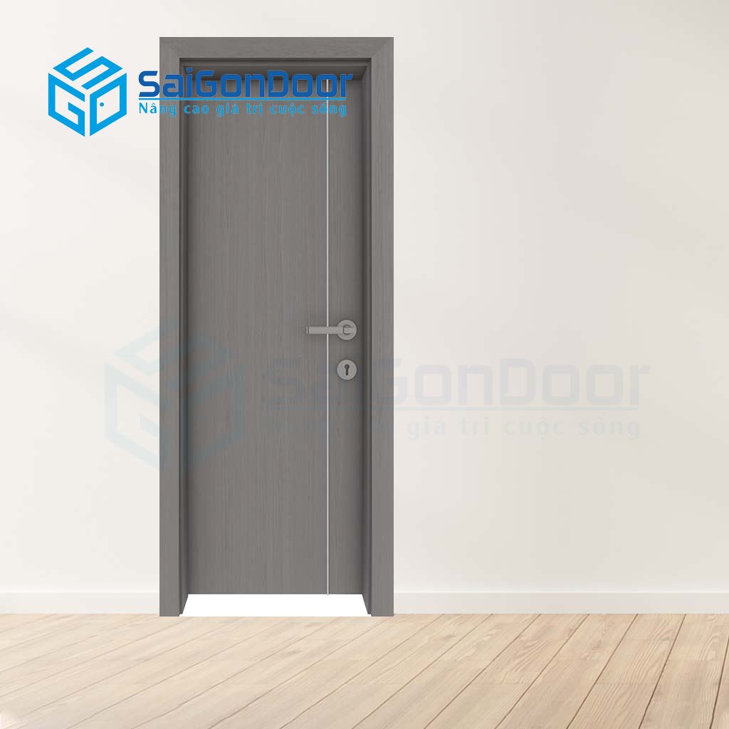 Cửa gỗ HDF Laminate P1R1s cho nhà tắm Cửa gỗ HDF Laminate P1R1s cho nhà tắm
