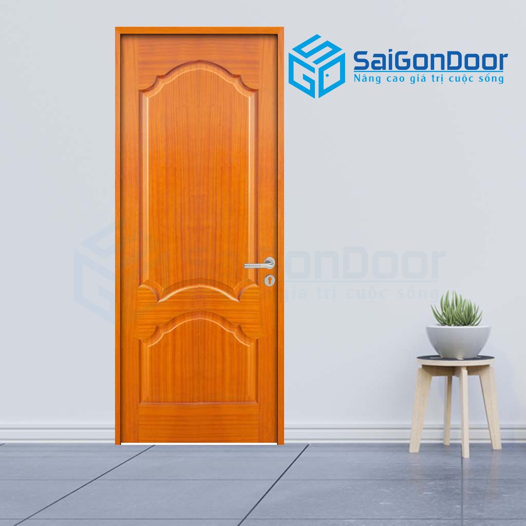Cửa gỗ HDF Veneer 2A xoan đào Cửa gỗ HDF Veneer 2A xoan đào