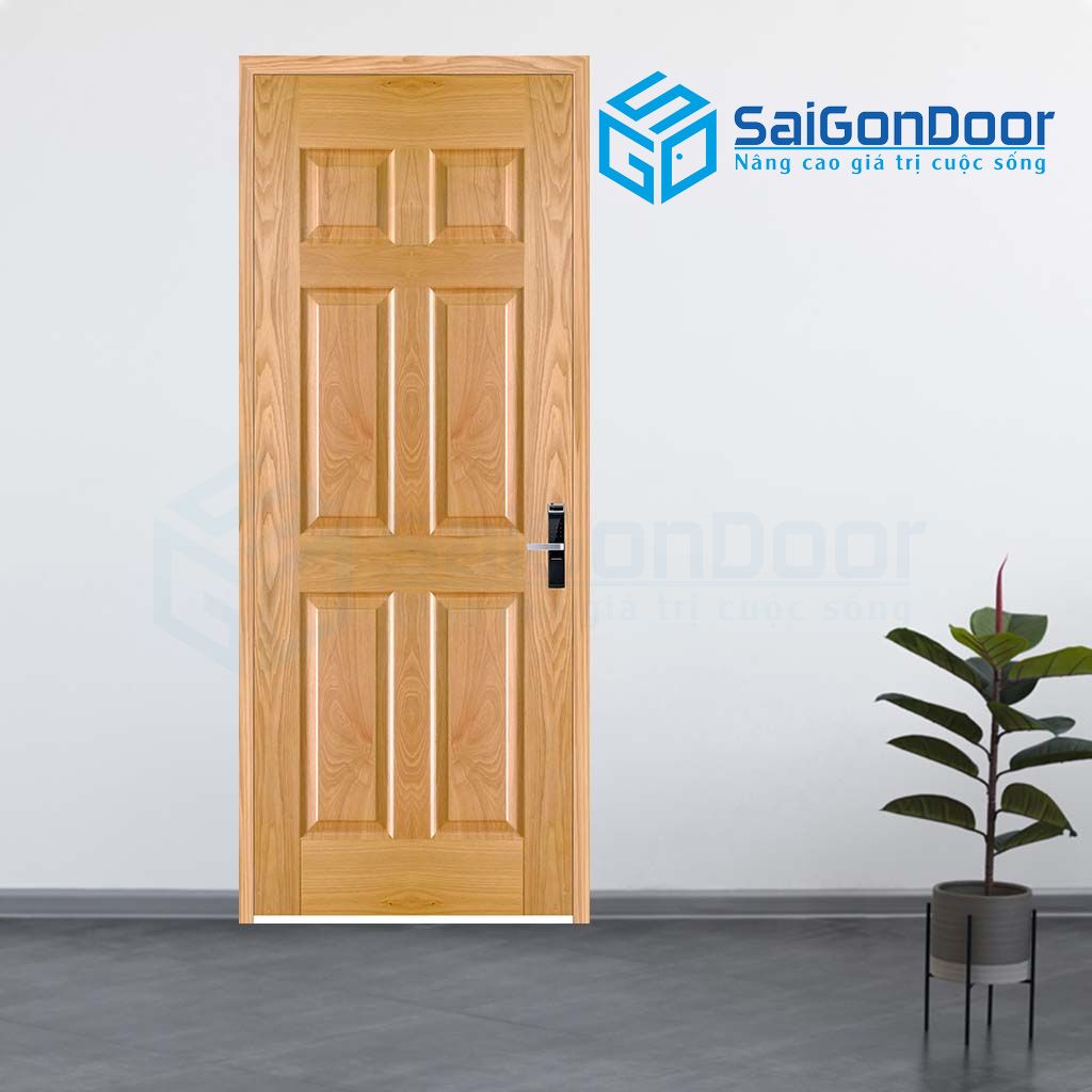 Cửa gỗ công nghiệp HDF Veneer 6A-ash Cửa gỗ công nghiệp HDF Veneer 6A-ash